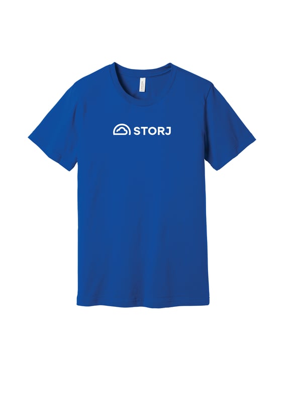 Storj Unisex T-Shirt - Blue